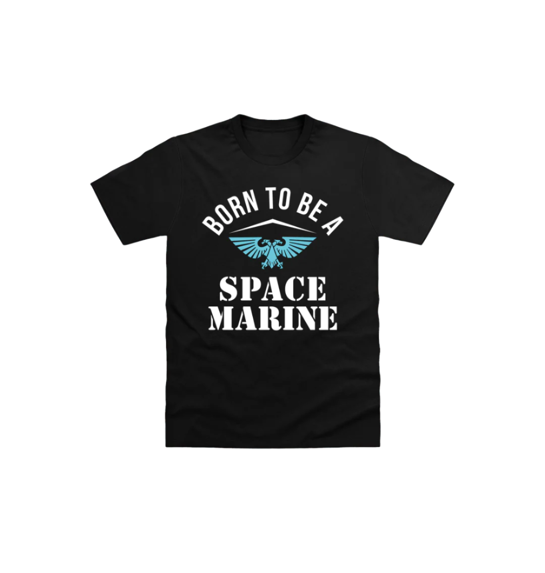 Black Printed Kids T-Shirt